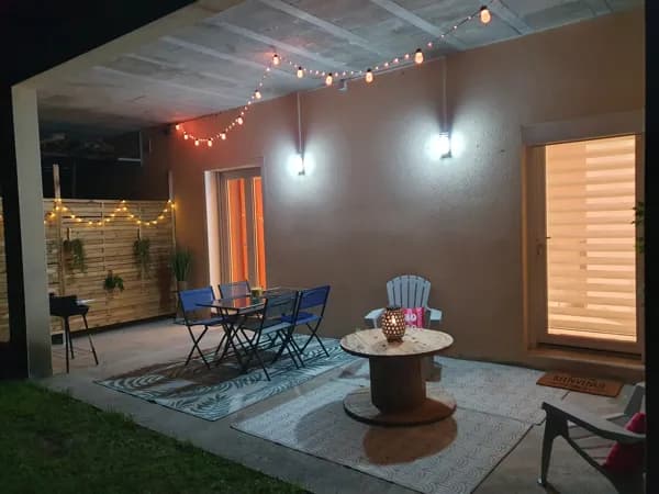Terrasse (de nuit)