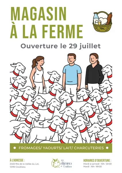 Les chèvres de Coubisou