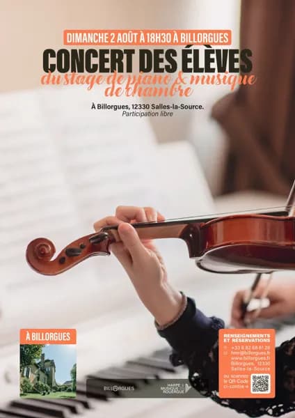 Concert des élèves