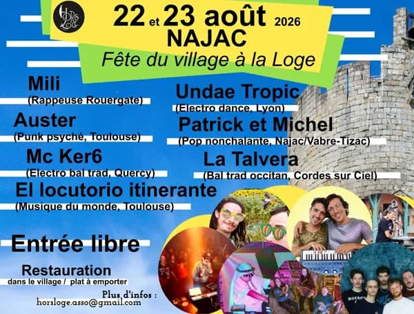 Fête de Najac à la Loge
