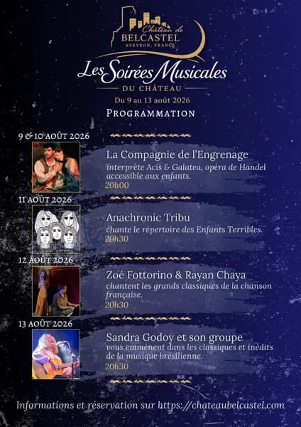 Les Soirées Musicales du Château de Belcastel