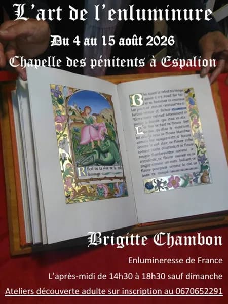 Ateliers enluminure
