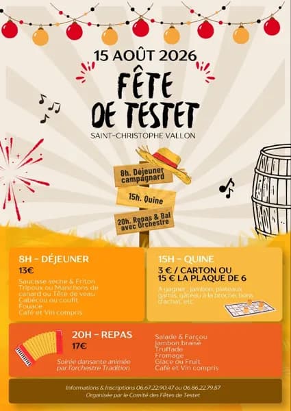 Fête du village de Testet