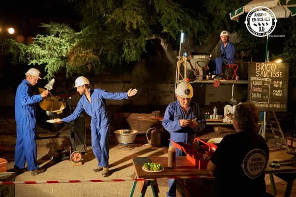 Repas spectacle « Brico Saucisse »
