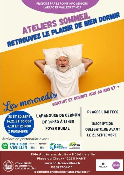 Atelier sommeil