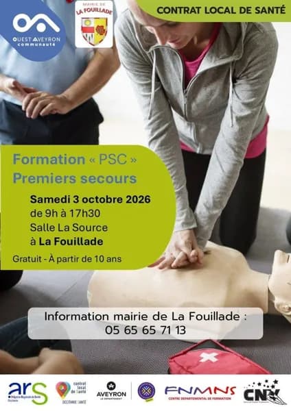 Formation PSC premiers secours