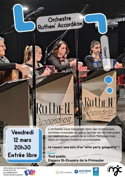 Concert : Orchestre Ruthen' Accordéon