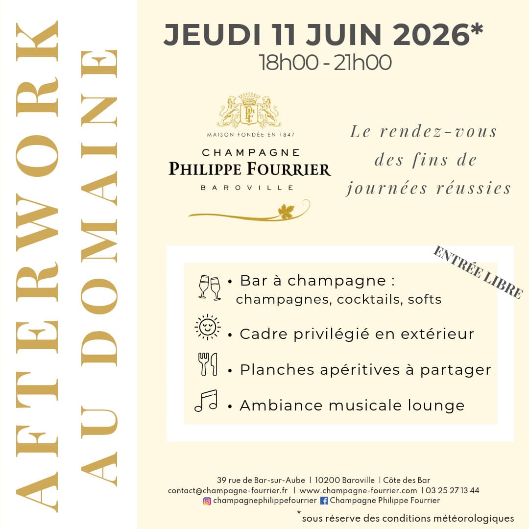 Afterwork - Champagne Philippe Fourrier