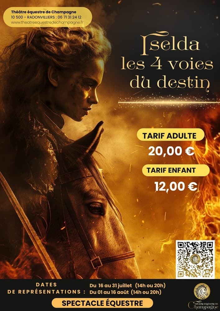 Spectacle équestre "Iselda"