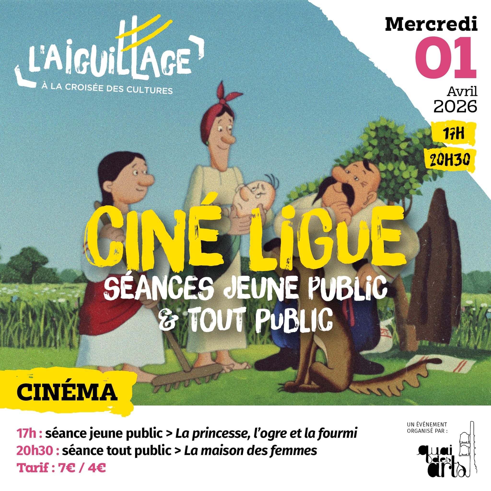 Séances de cinéma avec Ciné Ligue