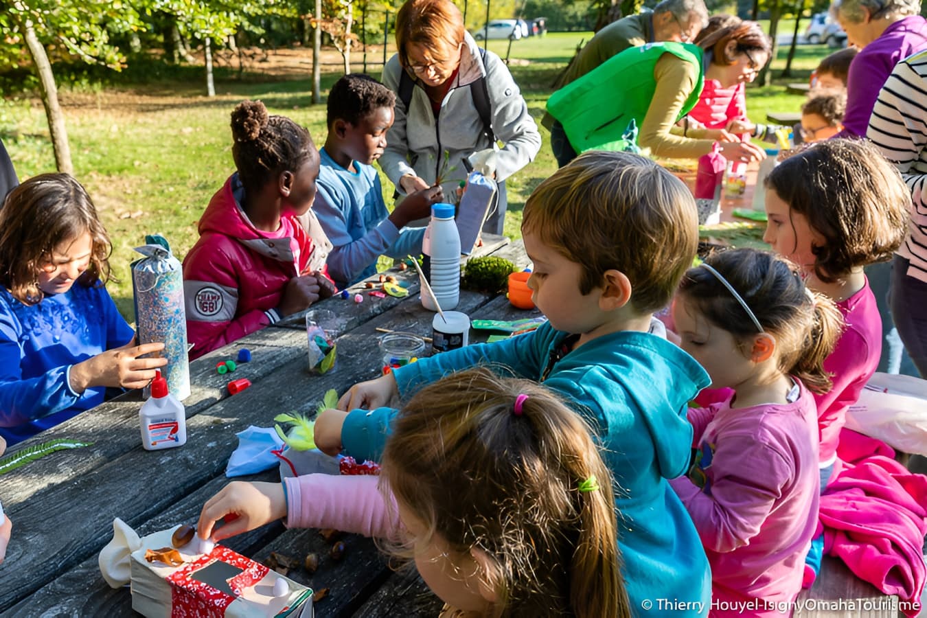 Atelier enfant sur Isigny-Omaha