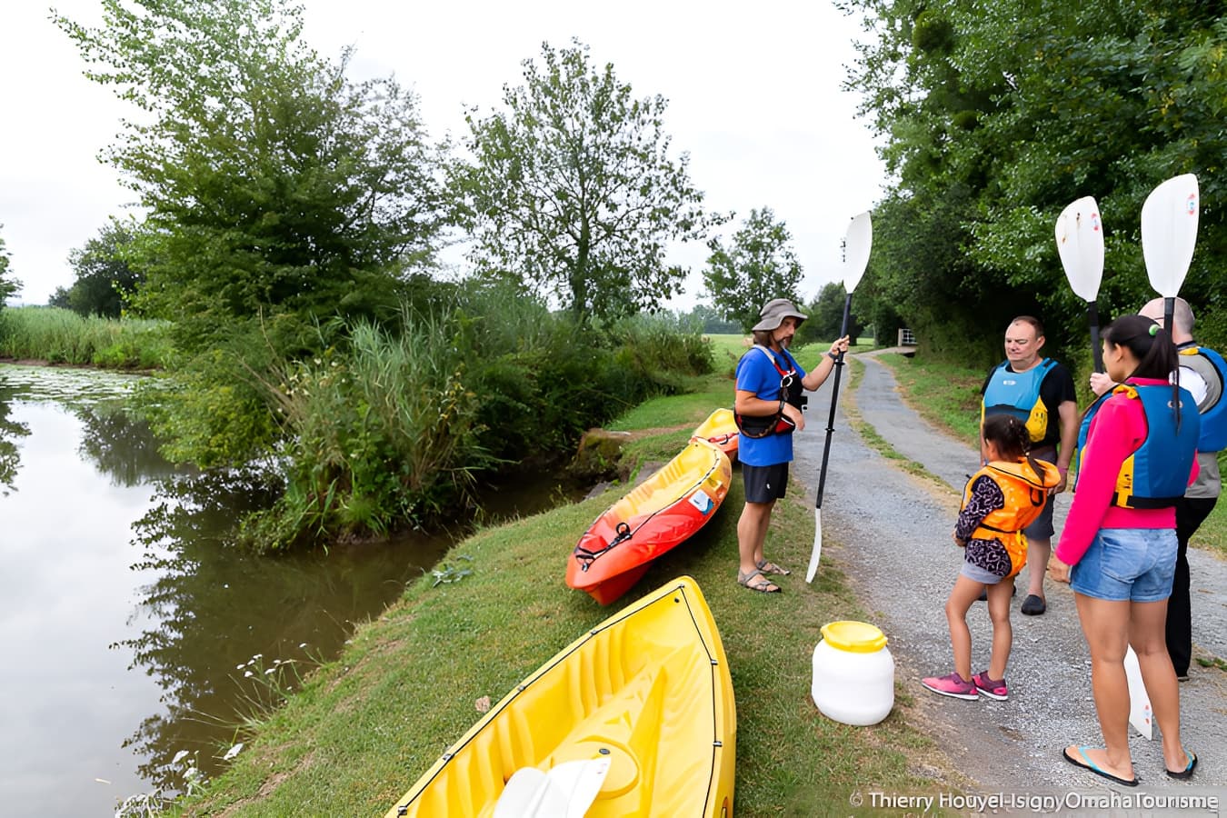 Sortie kayak accompagnée dans les marais Isigny Omaha