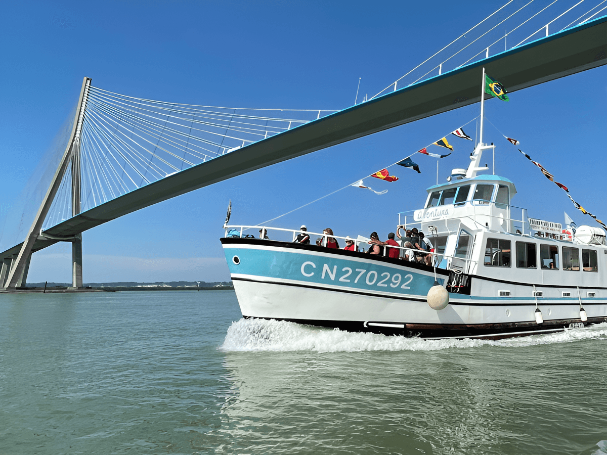 Pont de Normandie_Promenade en bateau Aventura