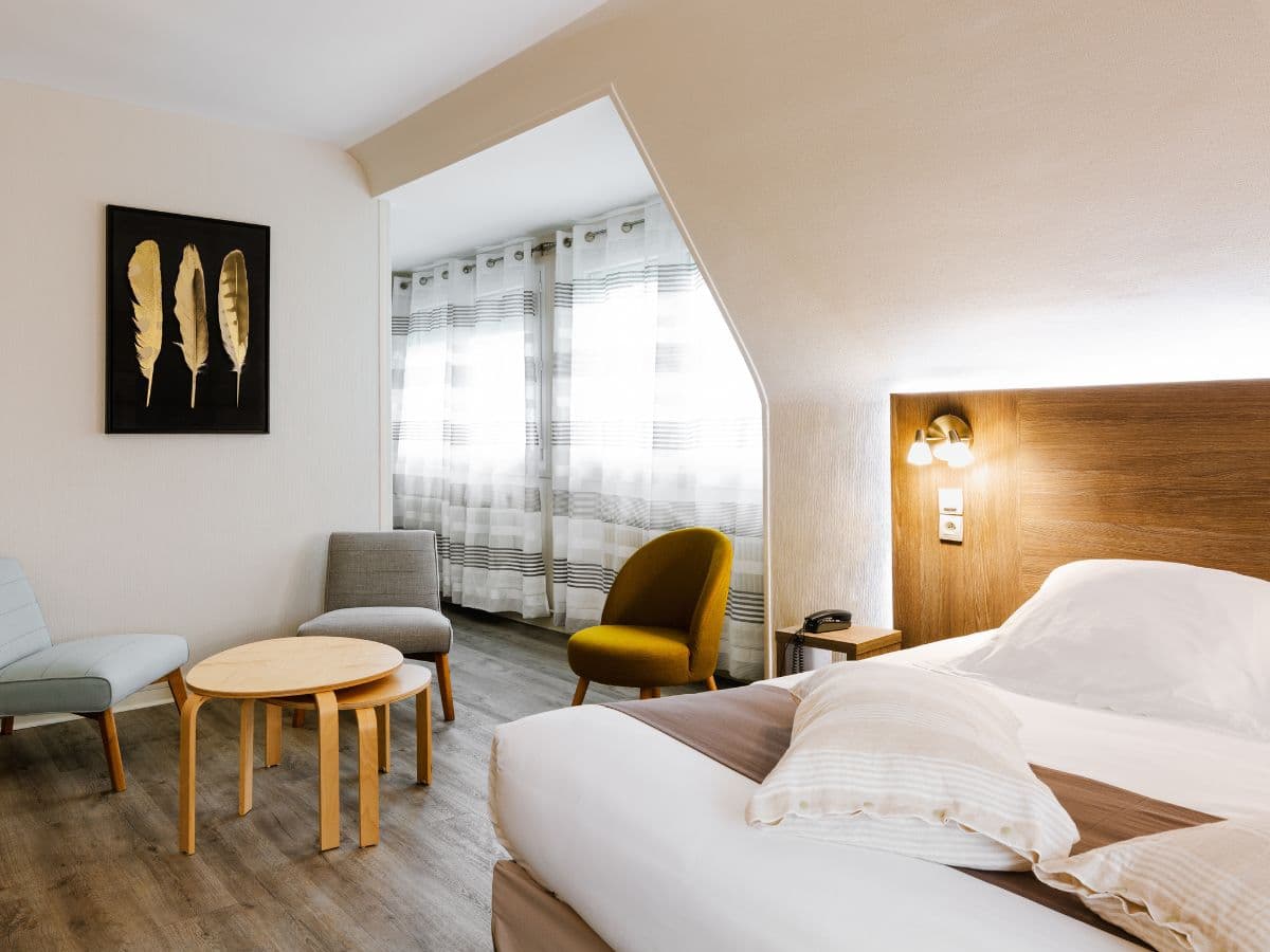 Chambre hôtel suisse normande