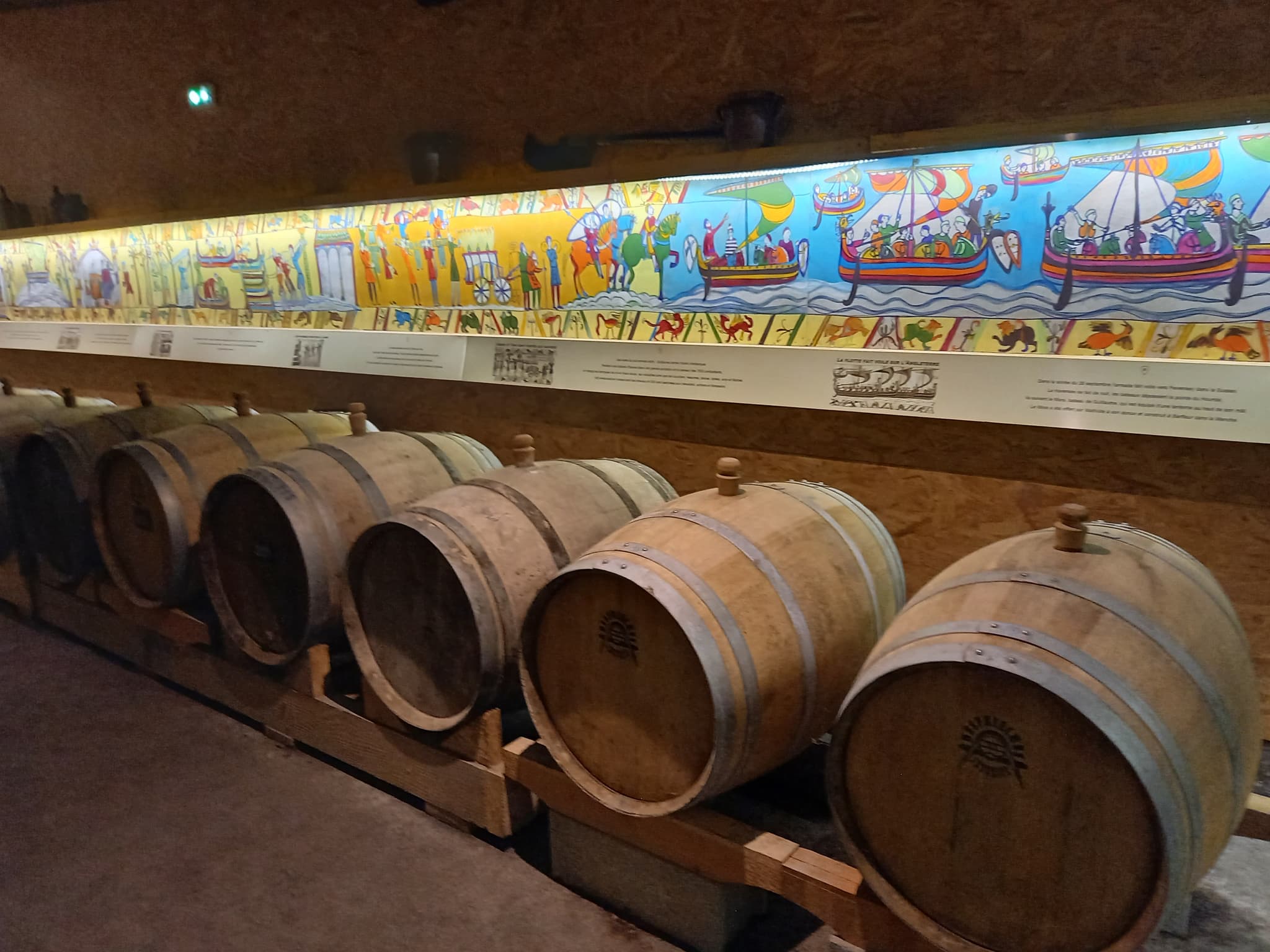 Tonneaux de Calvados à la Ferme du Lotérot Cahagnes