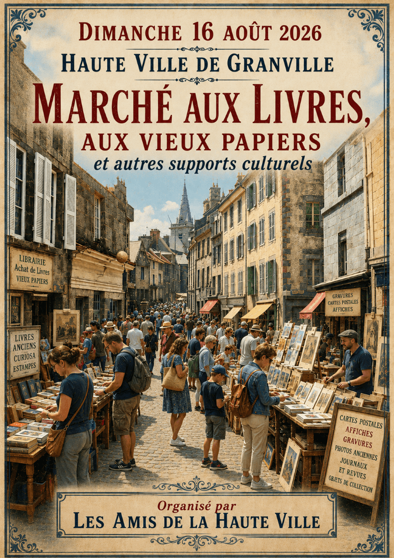 2026 - Marché aux livres Haute-Ville