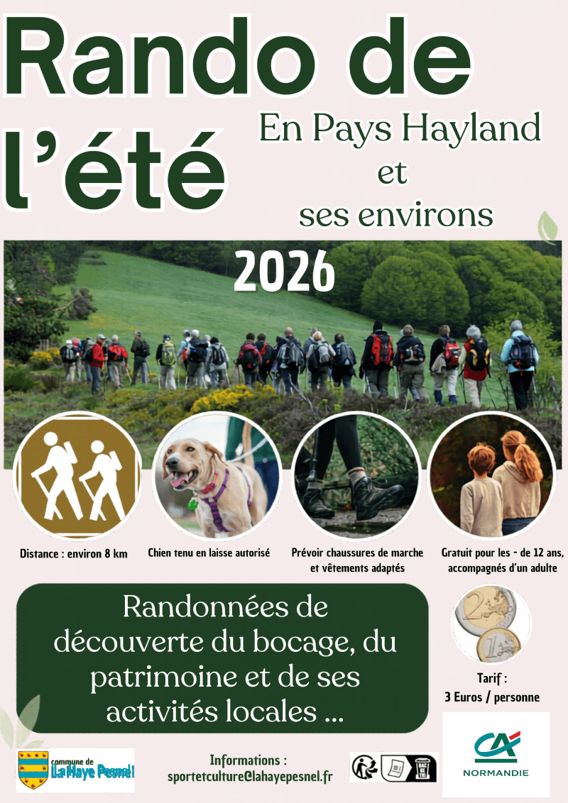 2026- rando de l'été