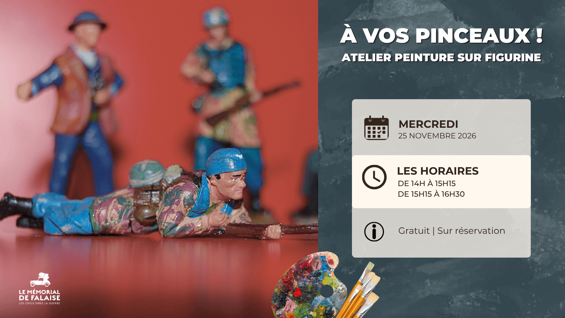 Écran paysage & Tourinsoft - Atelier peinture figurine Pascal Auclair