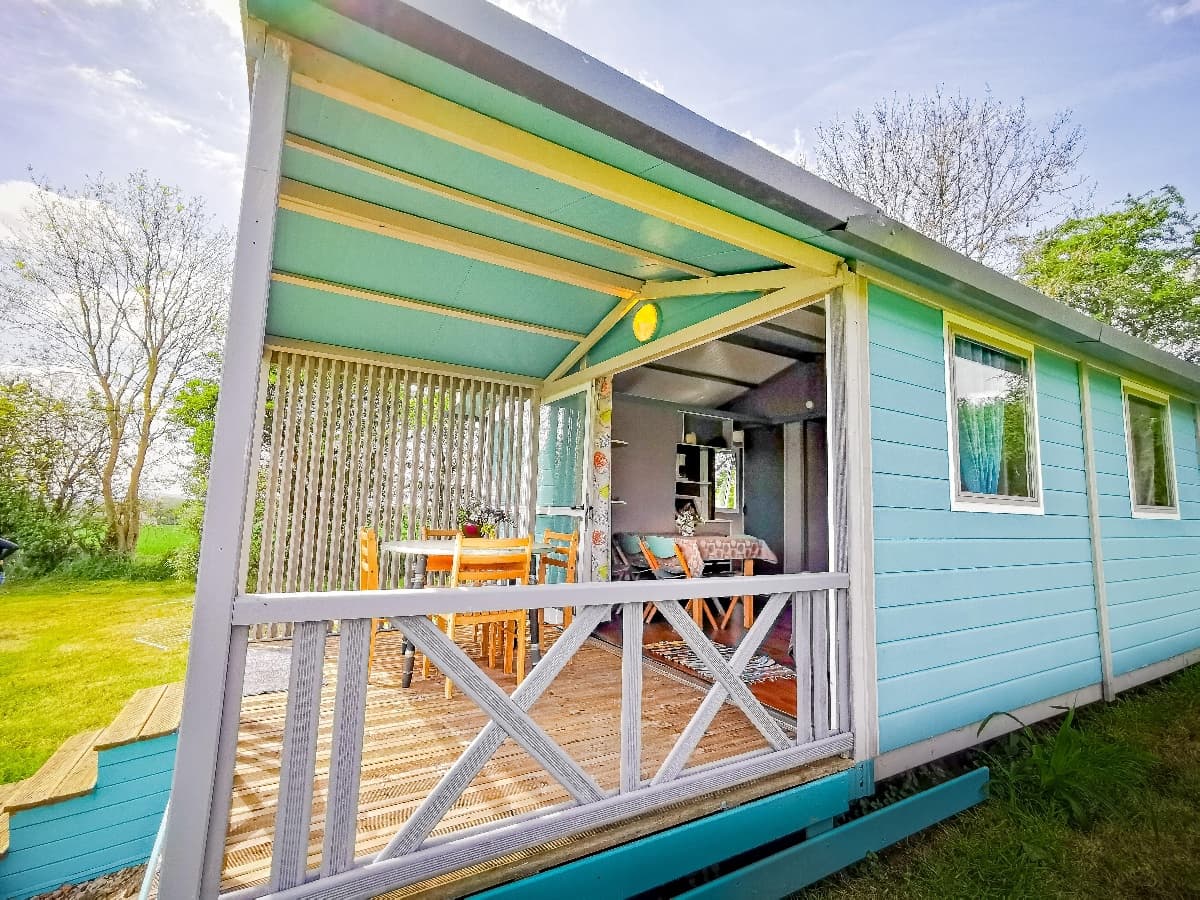Chalet bleu