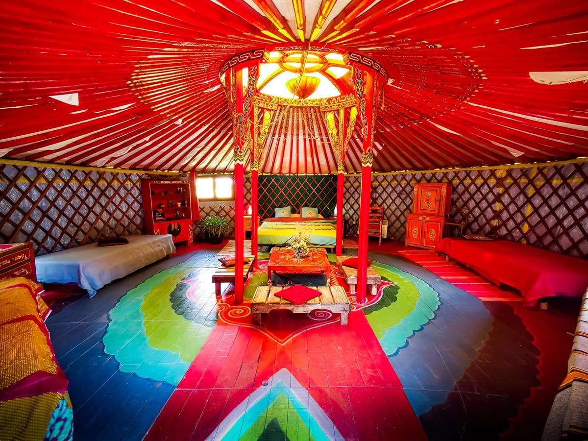 Yourte Rouge 48m²