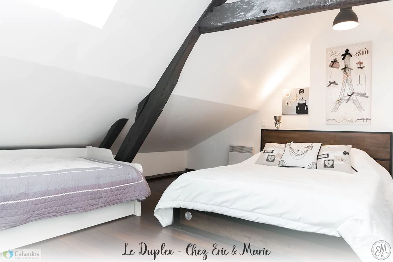 Honfleur - Duplex - Chambre