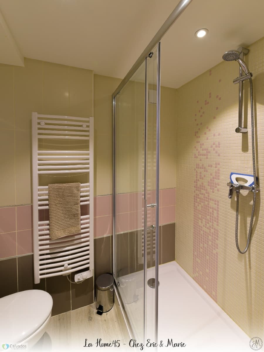 Calvados - Home45 - 1ere Salle de Bain avec Wc