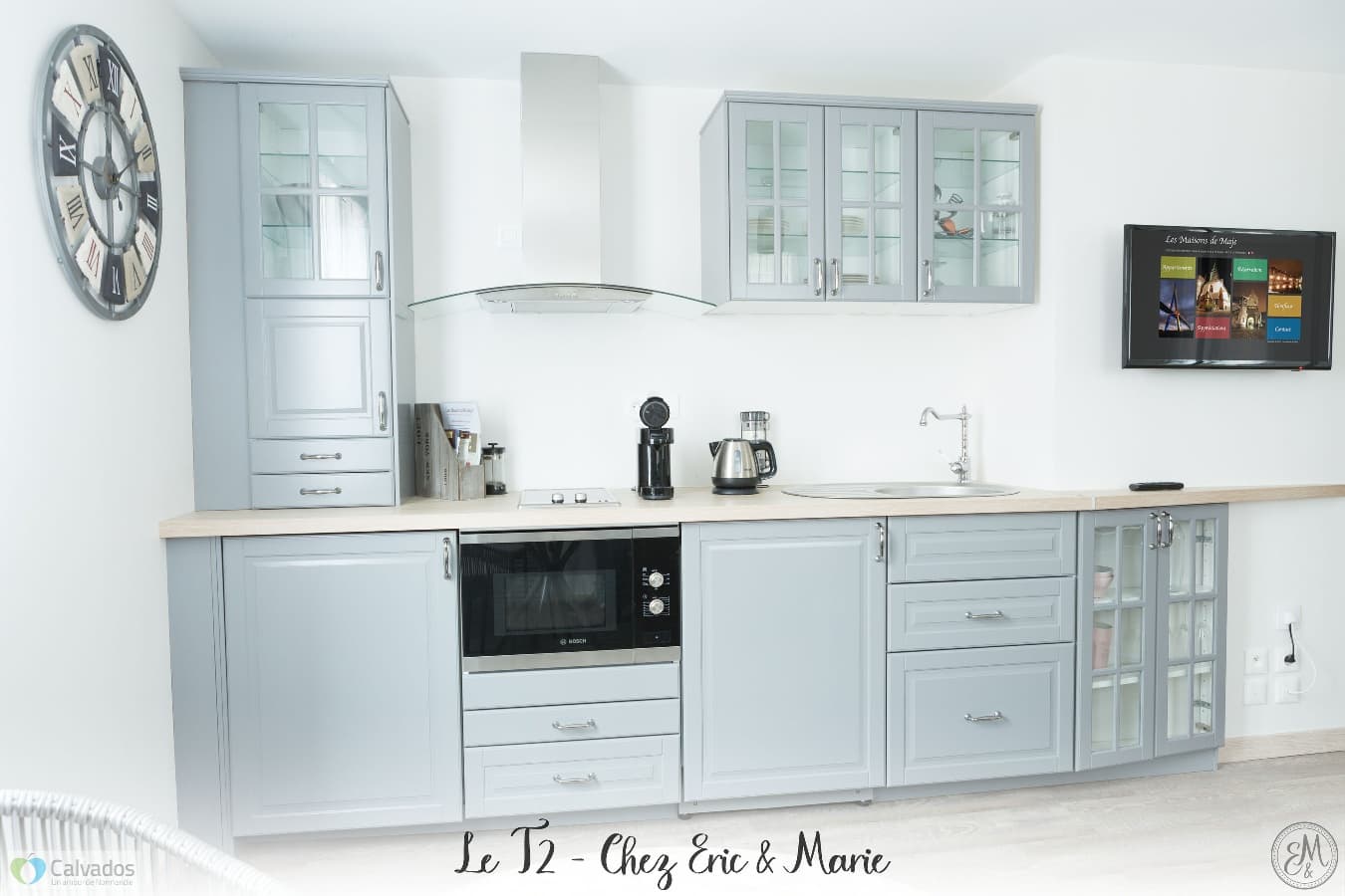 Honfleur - Le T2 - Cuisine