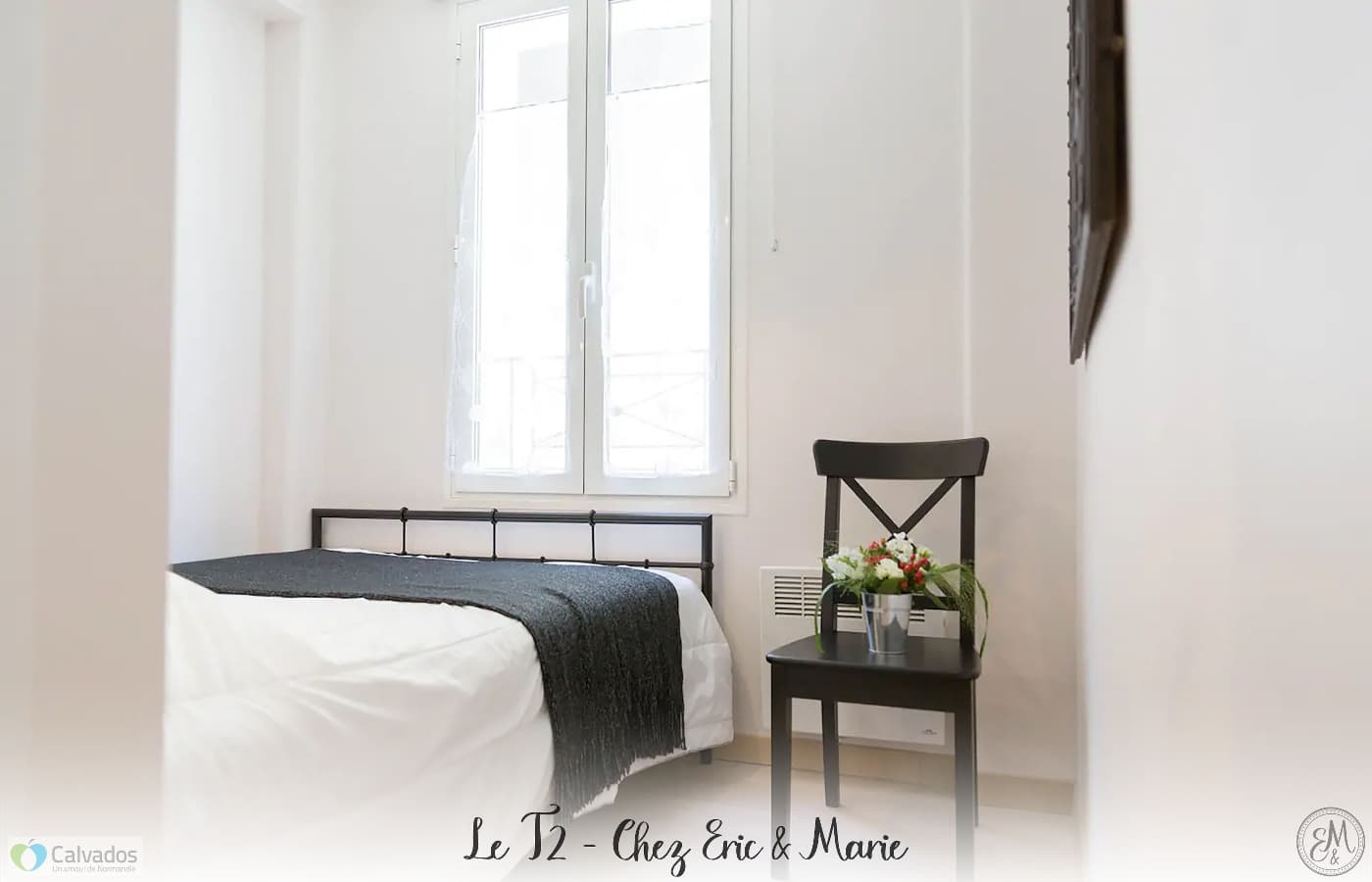 Honfleur - Le T2 - Chambre