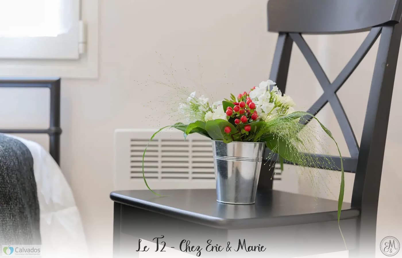 Honfleur - Le T2 - Chambre