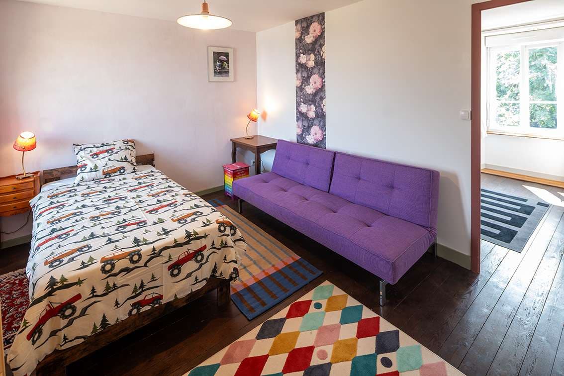 Chambre pour une à deux personnes