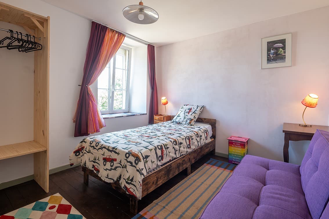 Chambre pour une à deux personnes