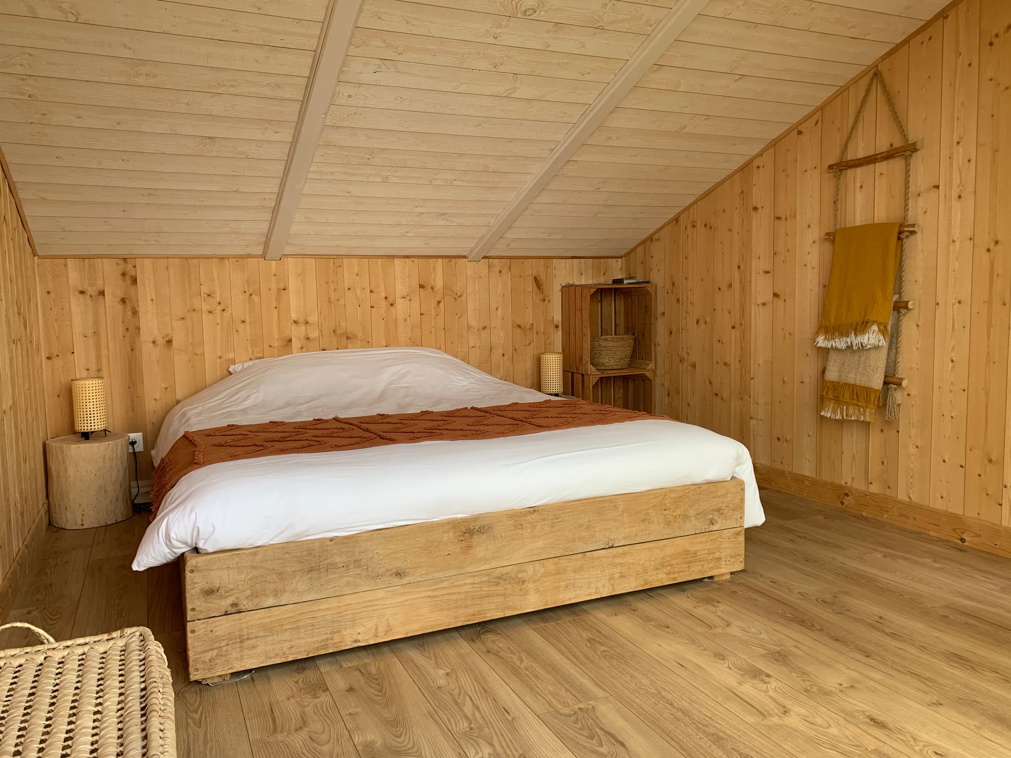 Intérieur cabane