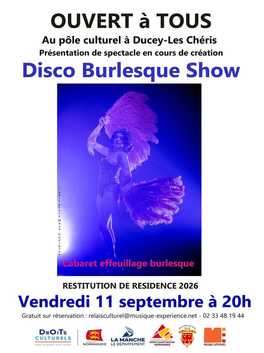 DiscoburlesqueShow_11-09-2026_DuceyLesChéris_affiche