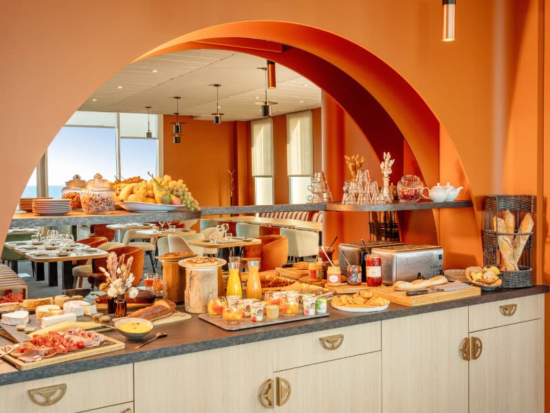 Design sans titre - o Buffet petit dej Hôtel de la Baie - Thalasso Previthal