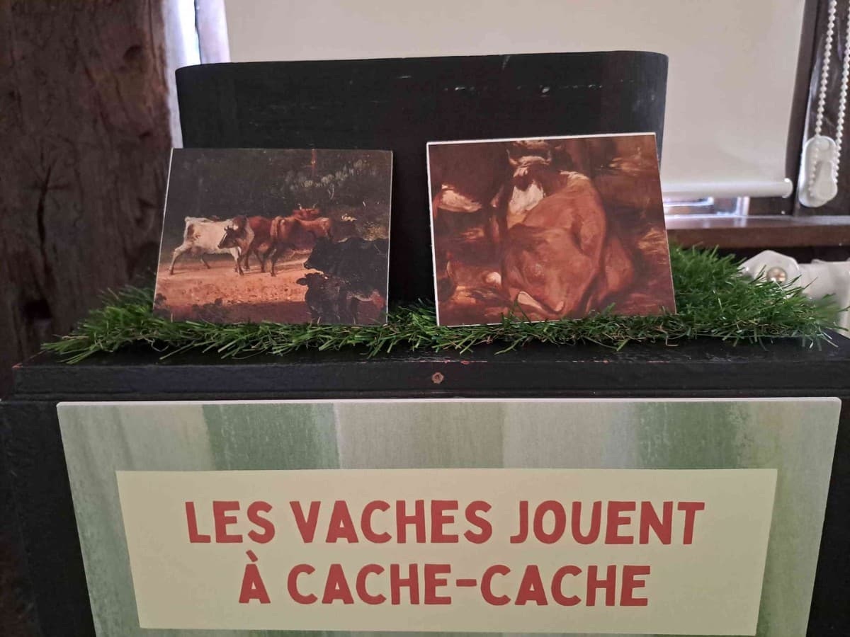 Expo Du pré à l'oeuvre - module jeune public