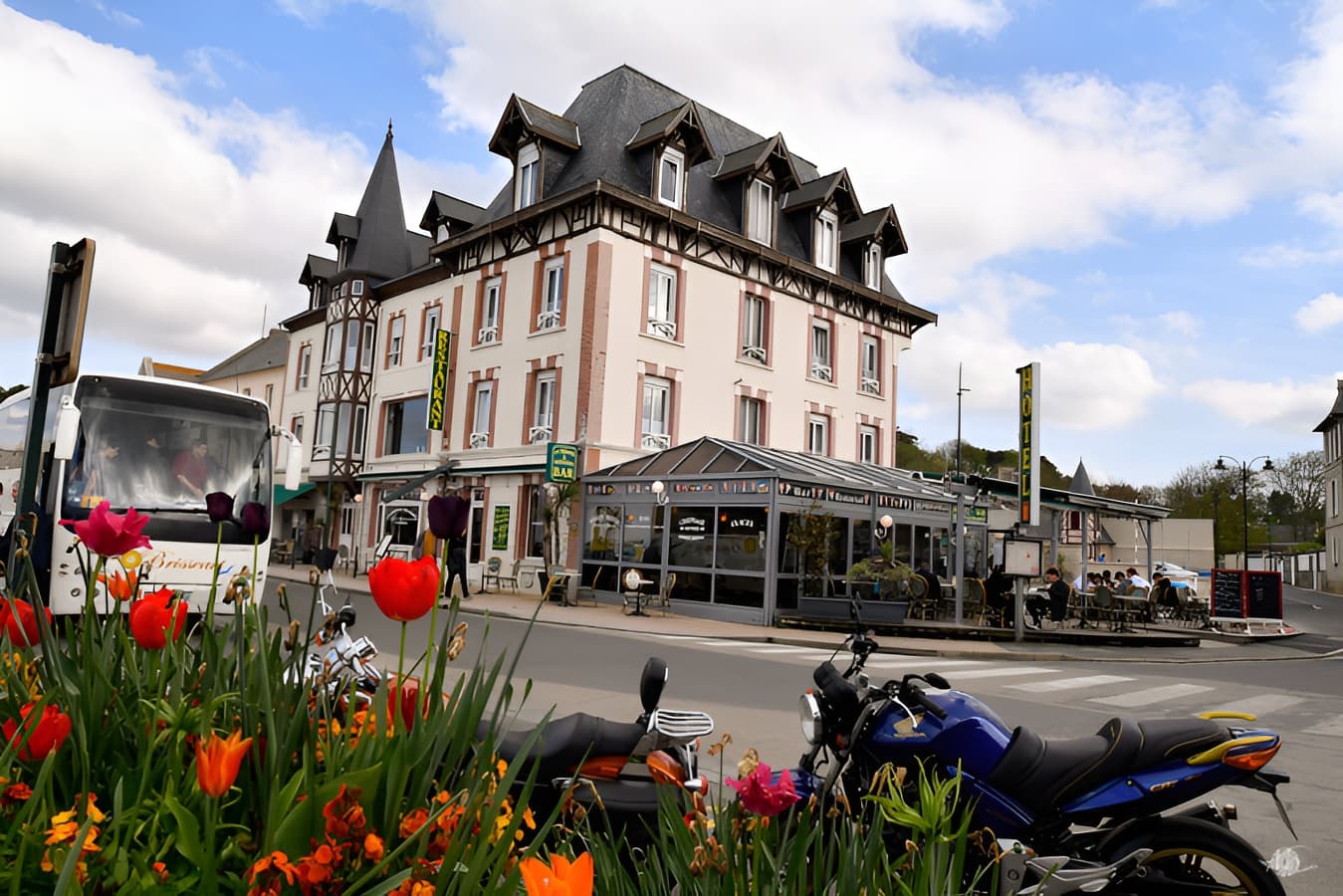 Facade de l'hôtel
