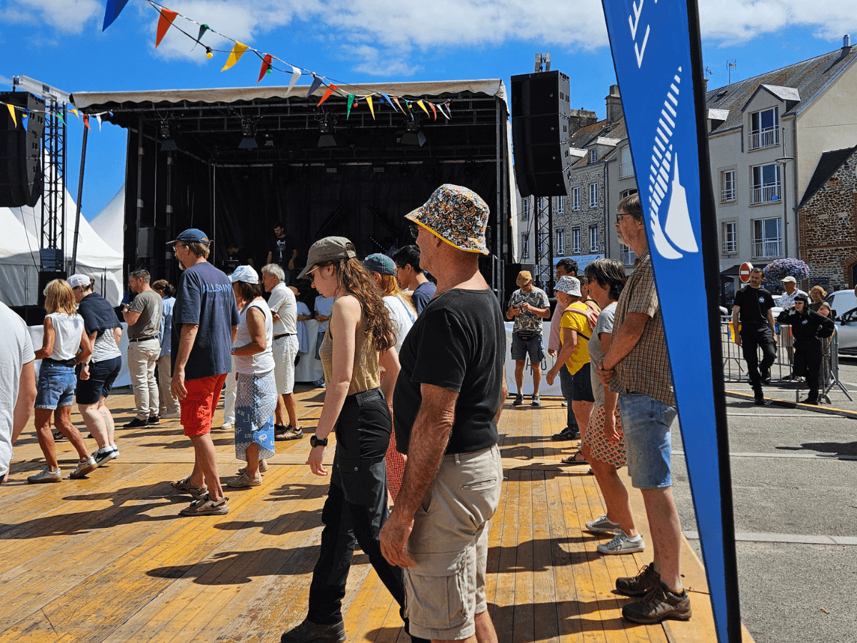 Festival Traversées Tatihou - danse 2 - scène à quai