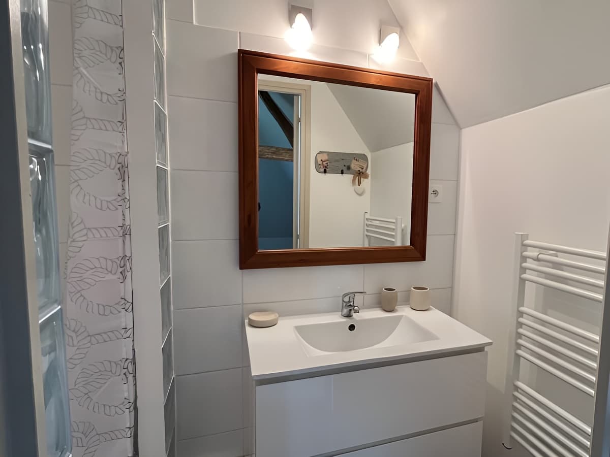 Gite Marguerite Petale lavabo