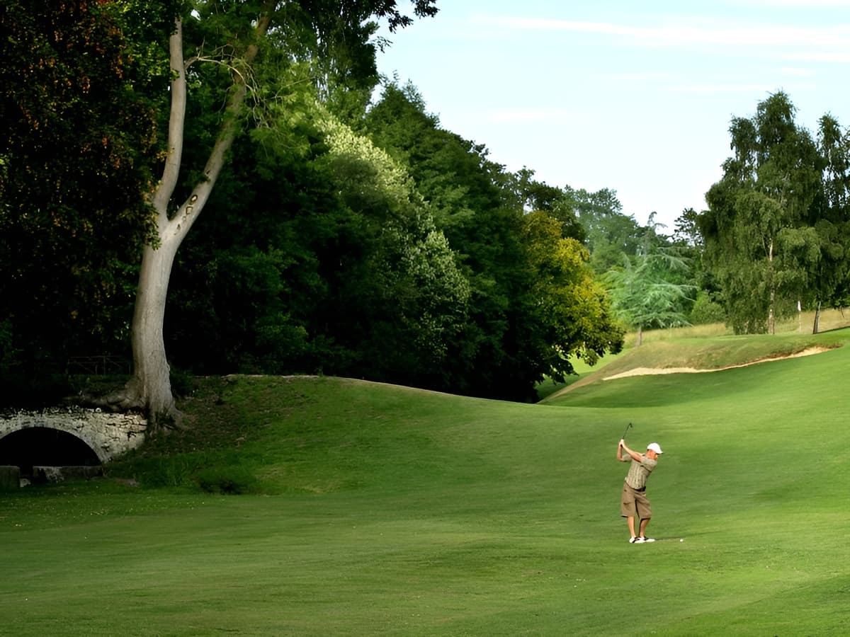 Golfeur, Golf Blue Green Houlgate