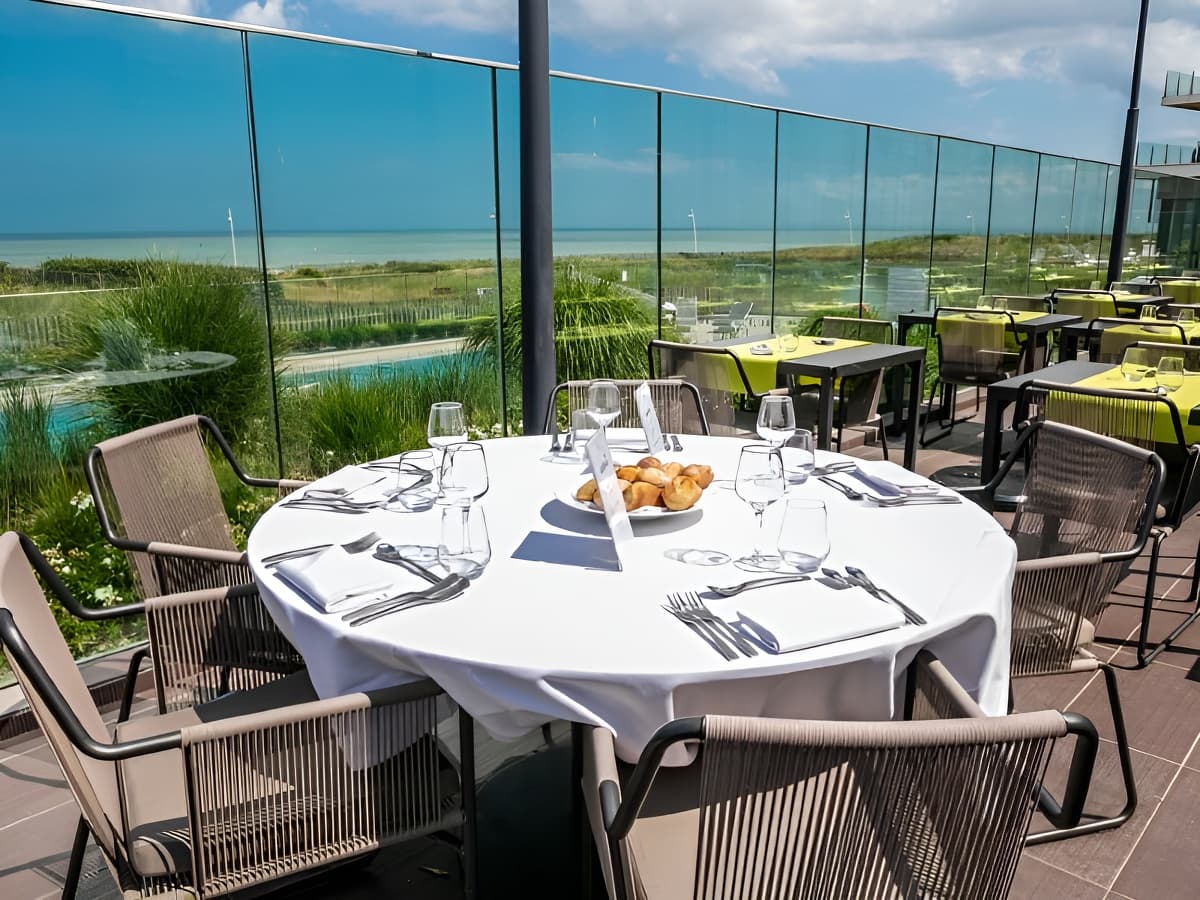 La terrasse vue mer