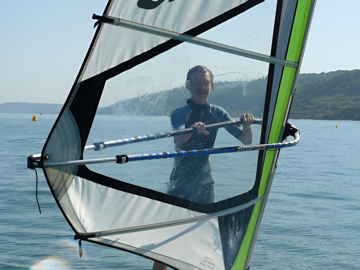 Planche à Voile à l'école de voile intercommunale de Dives sur Mer