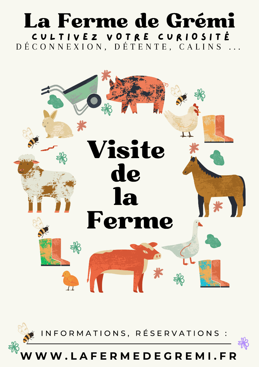 Visite - La Ferme de Grémi