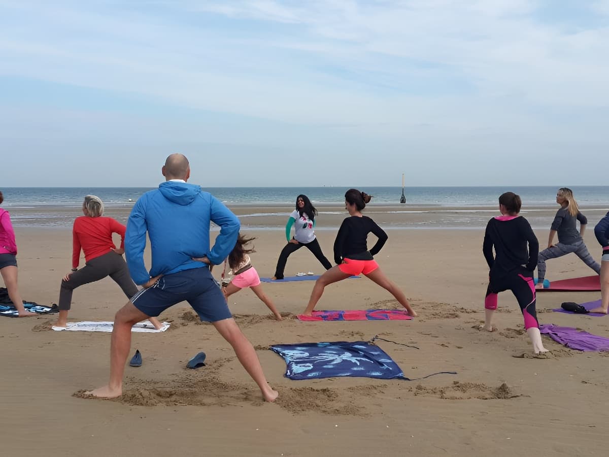 Yoga- face à la mer