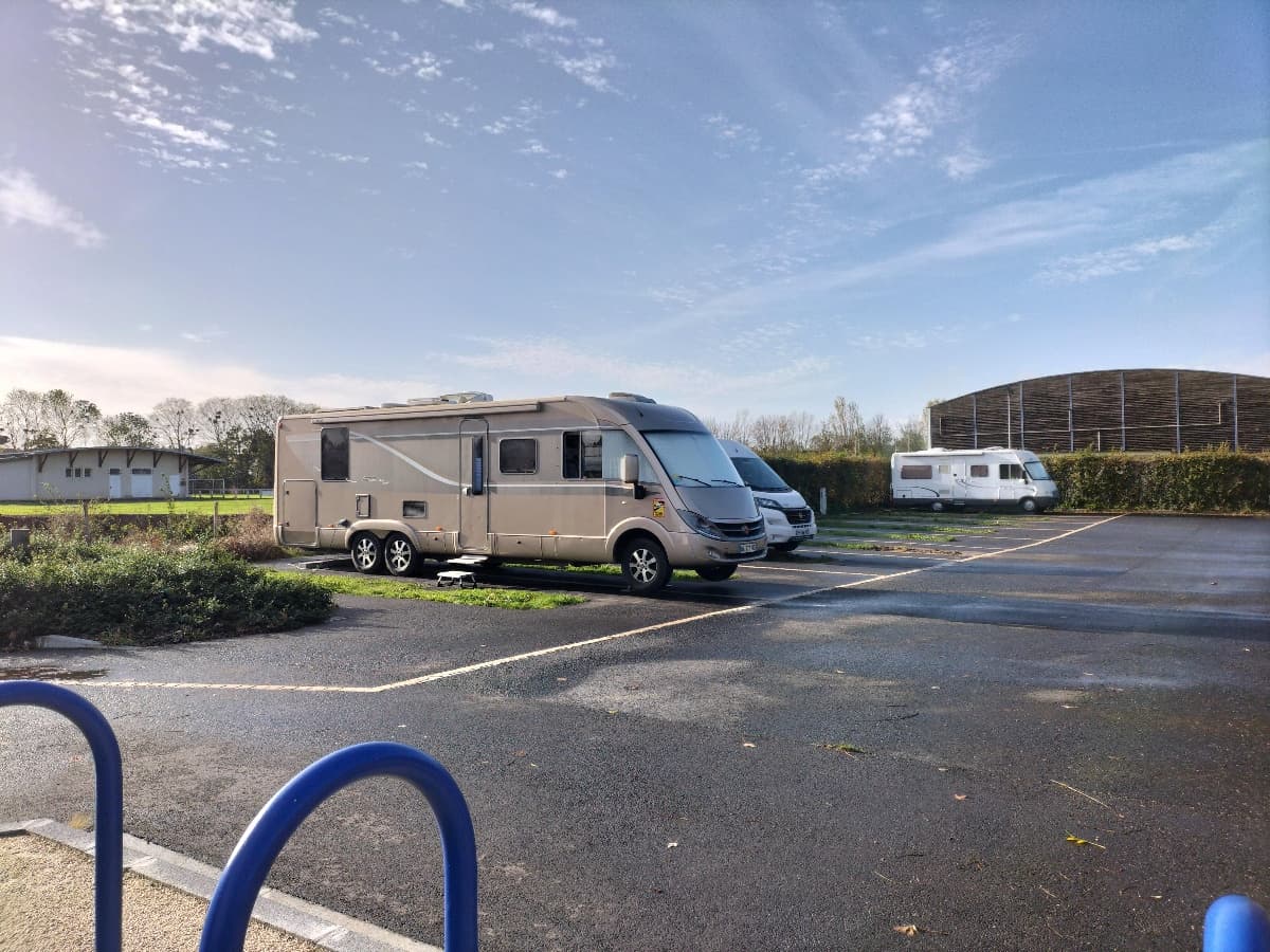 Aire de camping-cars Colleville-Montgomery 1