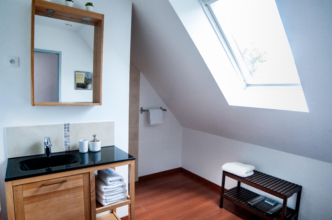 salle de bain chambre Plage_4pax