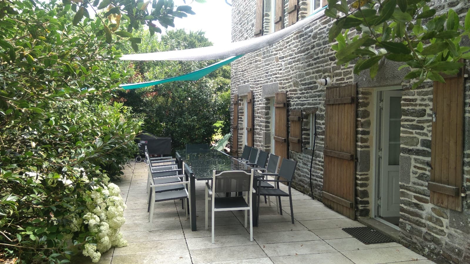 terrasse gite