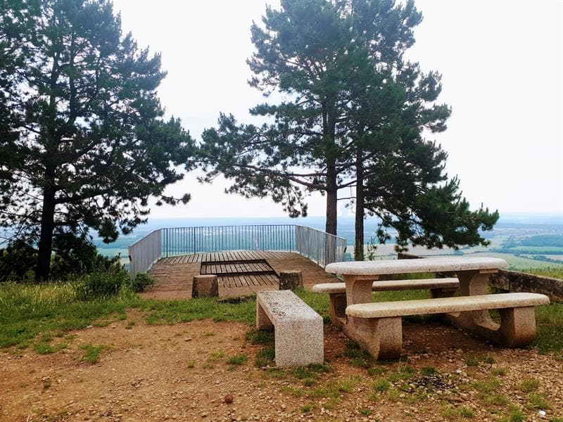 Aire de pique-nique - Point de vue du Hetschenberg
