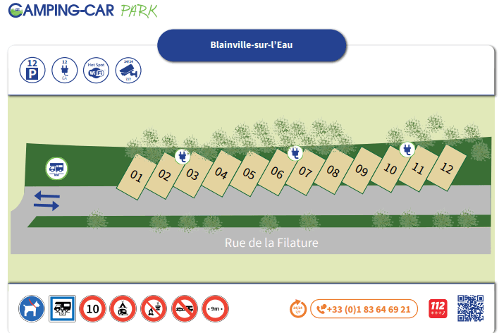 Aire de camping-car