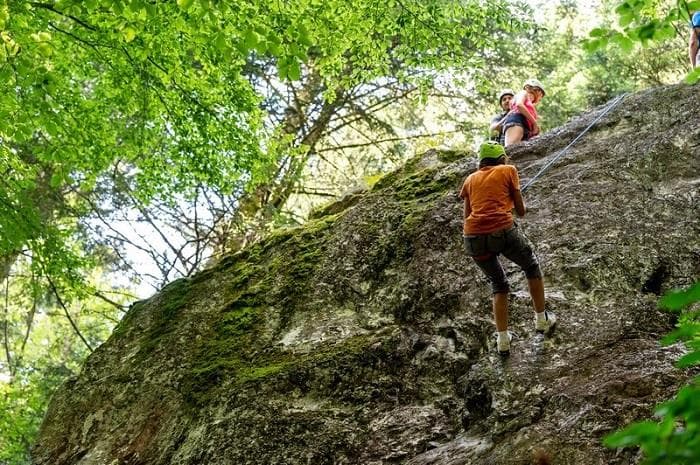 Découverte de l'escalade