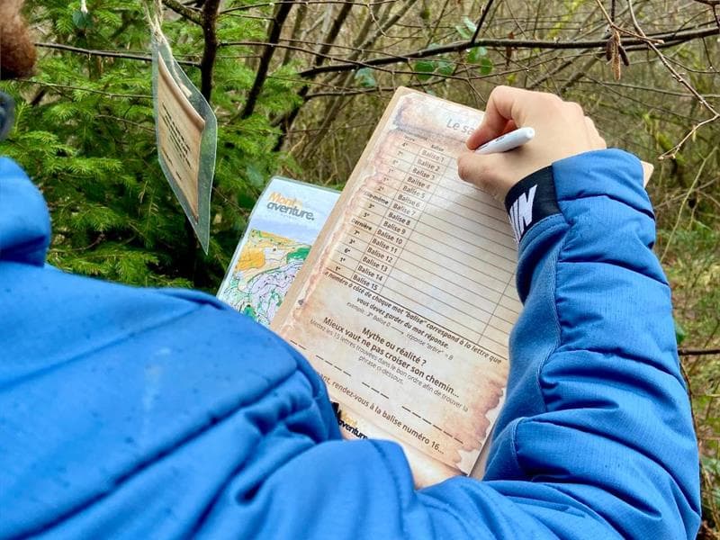 Géocaching avec mont aventure Vosges